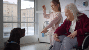 Therapy dog visiting nursing home – go anywhere dog®, minneapolis & twin cities, mn, therapy dog training
